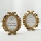 Gold 4 Mini 4" Baroque Oval Picture Frames Wedding Favors Party Event Supplies